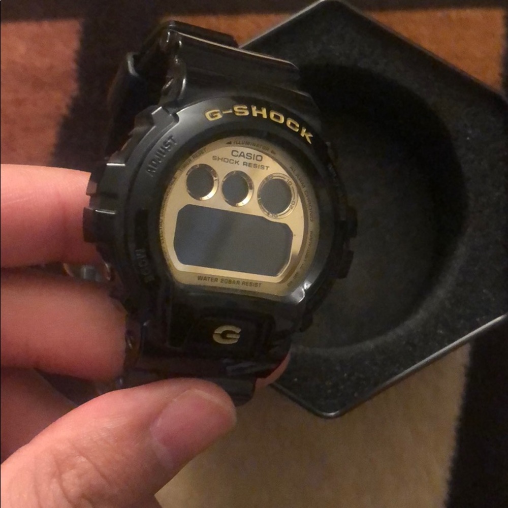 Black and Gold G-Shock